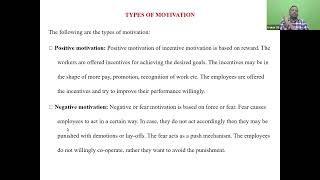 Dr Sadhik Sayyed  quotPERSPECTIVES OF MANAGEMENT MOTIVATION quot [upl. by Omoj]