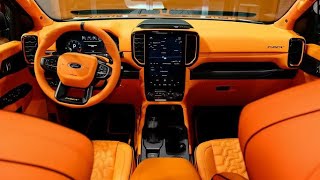 First Look INTERIOR 2024 Ford Ranger Raptor TREX by Carlex Design [upl. by Ainoda]