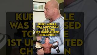 Kurt Angle Was Going To Be The 1st Undisputed Champion [upl. by Braunstein915]