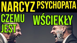 NARCYZ  CZEMU JEST WŚCIEKŁY NARCYSTYCZNE ZABURZENIE OSOBOWOŚCI narcyz socjopata psychopata npd [upl. by Eikcid531]