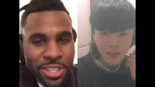 Delta with Jason derulo  want to want me live [upl. by Taran]