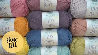 Your New Favorite Chainette Yarn  Lazy Days [upl. by Anikal]