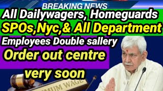 All jampk Dailywagers HomeguardsSPOsNyc and all Deportment employees double sallery order by centre [upl. by Kristof]