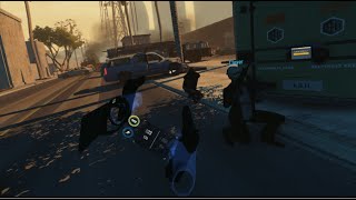 VR Payday 2  The Overpass Job [upl. by Pampuch]