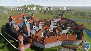 Wawel Rekonstrukcja 3D Krótka historia Wawelu w stylu Gry o Tron [upl. by Olzsal]