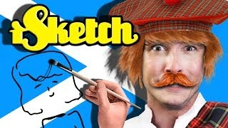 Scottish Toby Plays iSketch [upl. by Engud561]