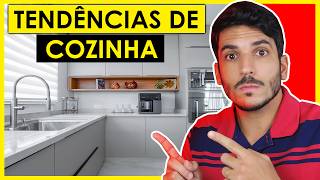 10 TENDÊNCIAS DE COZINHA PLANEJADA [upl. by Nutsud]