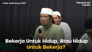 lingkungan fisik dan fatwa hati  Mas Sabrang MDP [upl. by Ehtylb]