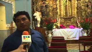 Roban piezas religiosas de la iglesia de Santa María Acuexcomac [upl. by Dorehs]