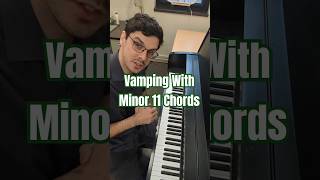 Make easy amp satisfying chord vamps with parallel minor 11 chords piano composer musictheory [upl. by Robson]