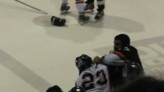 hockey fight Tardif vs Bellemare [upl. by Kera873]