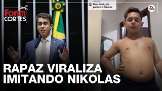 Nikolas Ferreira é zoado por dizer que Brasil vai parar se Bolsonaro for preso [upl. by Isma]