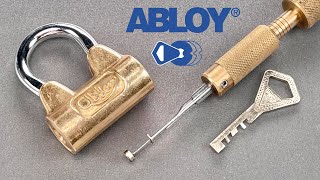 1416 RetroCool Abloy Padlock Picked Model 3020C [upl. by Girard]