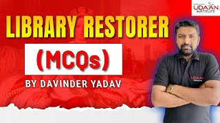 library restorer Mcqs 2025  Punjab school librarian 2025  by Davinder Yadav [upl. by Mulry]