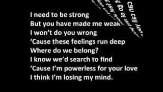 Rudimental feat Becky Hill  Powerless lyrics [upl. by Kram]