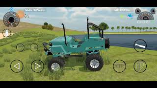 LANDI JEEP MODIFIED  HIGH JUMP STANT MODE  INDIAN VEHICLE SIMULATOR 3D GAME [upl. by Darryl]