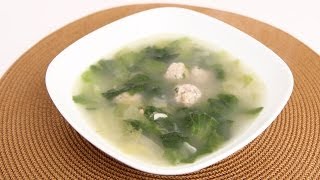 Homemade Escarole Soup Recipe  Laura Vitale  Laura in the Kitchen Episode 710 [upl. by Gavini]