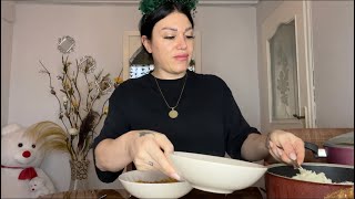 AKŞAM MENÜDE NE VAR asmr mukbang [upl. by Delphine212]