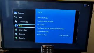 Como mudar a DNS da TV SAMSUNG Modelo Antigo ou Série J Passo a Passo [upl. by Ashil868]