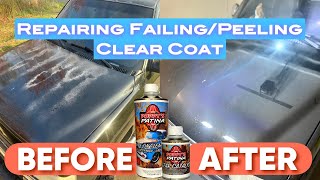 Repairing FailingPeeling Clear Coat with Poppys Patina WipeOn Clear Coat [upl. by Giuditta785]