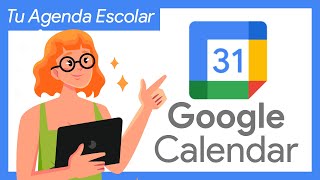 🟢🔵Planifica tus CLASES de CLASSROOM y MEET 📆 GOOGLE CALENDAR  Tu Agenda Escolar Online [upl. by Kanor]