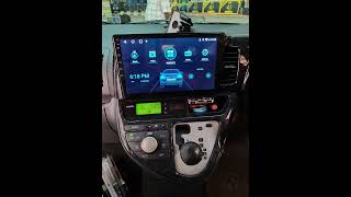 Toyota wish sparko Android Player amp Carinn AHD REVERSE CAMERA 0172913391 MELAKA gtautoaccesories [upl. by Narbig]