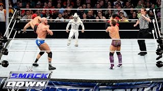 Los Matadores amp El Torito vs Cesaro Kidd amp Natalya – 6Being Interspecies Match SmackDown [upl. by Pierrepont]