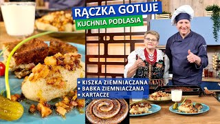 Rączka gotuje K A R T A C Z E  kiszka ziemniaczana babka ziemniaczana [upl. by Neiviv]