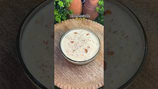 Rabdi Recipe  How to make Rabdi at home  rabdi youtube shorts cooking [upl. by Elleiad140]