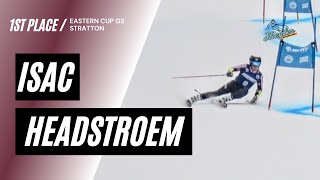 Isac Hedstroem ECup GS Stratton 31824 [upl. by Elocaj]