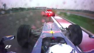 Vettel vs Hamilton 2010 Chinese Grand Prix  F1 Classic Onboard [upl. by Yuh]