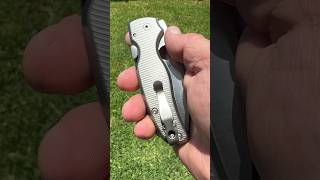 To complete the build of my Spyderco Elmax Shaman the polished Ti CME makes the knife complete [upl. by Blanca]