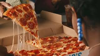 Dominos Commercial 2024  USA • New York Style Pizza [upl. by Ylirama]