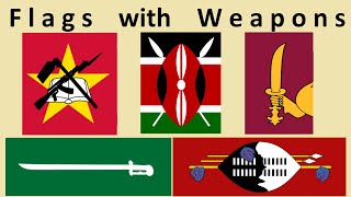 National Flags with Weapons or Shields [upl. by Kristine]