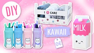 DIY 0 € KAWAII  Deco Chambre Pas Chère  Room Decor français [upl. by Ahsea]