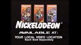 Nickelodeon Commercials on January 14 1990 60fps [upl. by Collyer]