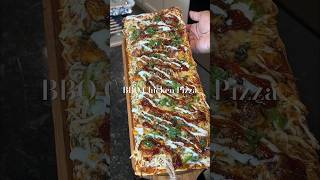 Easy BBQ chicken pizza recipe made at home Follow for more 🤍 shorts cooking pizza recipe fyp [upl. by Nelhsa]