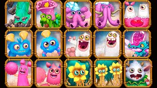 All Monster Avatars My Singing Monsters Dawn of Fire 4k [upl. by Lledo]