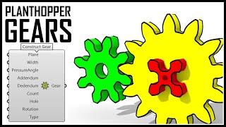 Grasshopper Tutorial Planthopper Gears [upl. by Leen89]