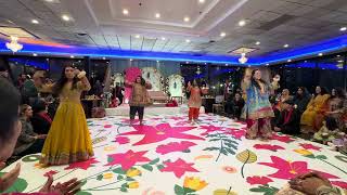 Mehndi Dance 2024  Sidra amp Sarim  Saregama Carvaan Medley Maghron La 2 Step Bhangra [upl. by Kila]