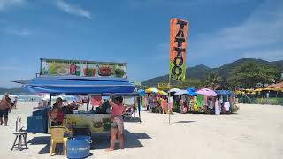 UBATUBA SP MESMO DEPOIS DO FERIADO  OLHA A PRAIA COMO ESTÁ [upl. by Alakcim]