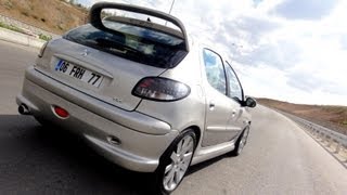 206 Turbo Exhaust Perfect Car Sound Peugeot [upl. by Nonie]