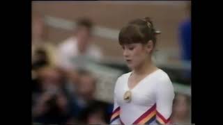 Camelia Voinea 🇷🇴 BB AA 9025 1985 World Championships [upl. by Convery]