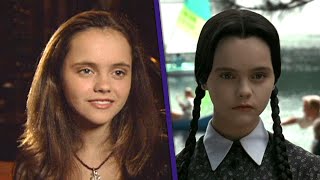 Addams Family Values Christina Ricci on Her Wednesday TRANSFORMATION Flashback [upl. by Yenrab]