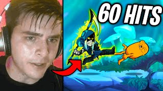 54 times scythe player VIOLATED their opponents in Brawlhalla [upl. by Nyliuqcaj573]