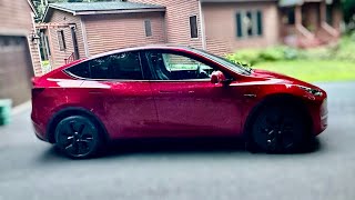 Hilltown Tesla w2024 Model Y 1254 Trip 1 [upl. by Roselba181]