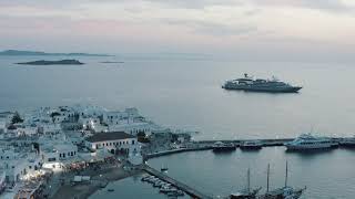 The iconic Mykonos Town  Myconian Collection Hotels amp Resorts [upl. by Valerye]