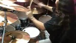 awesome drummer derek roddy  fast as hell [upl. by Alokin]