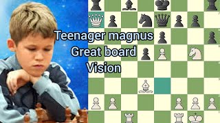 Magnus carlsen vs Tor Gulbrandsen  Nerdstrand 2002 [upl. by Serrell233]