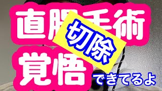 Vol35直腸がん切除手術ISR（内肛門括約筋切除術）受ける事が決定！抗がん剤やっている時に覚悟できた！死ぬこと以外はかすり傷とまではいかなくとも死ぬよりマシだと感じる今日この頃 [upl. by Mika]